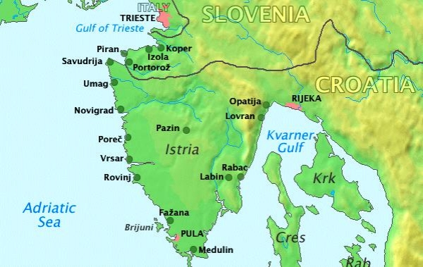 Horvátország - Isztria